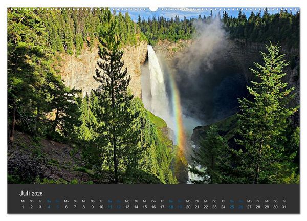 Produktbild: Der weite Westen Kanadas - Banff und Yoho National Park (Wandkalender 2026 DIN A2 quer), CALVENDO Monatskalender