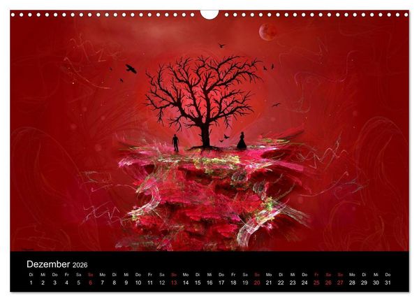 Produktbild: Der Fantasy Kalender (Wandkalender 2026 DIN A3 quer), CALVENDO Monatskalender