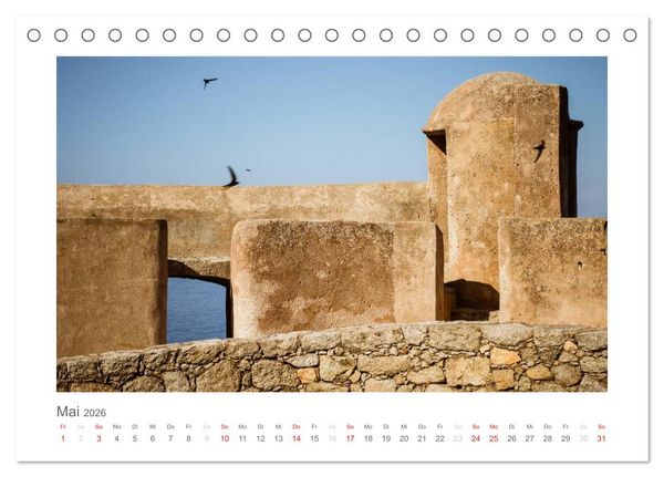 Produktbild: Die Sch&ouml;nheit Korsikas (Tischkalender 2026 DIN A5 quer), CALVENDO Monatskalender