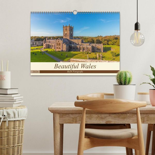 Produktbild: Beautiful Wales (Wall Calendar 2026 DIN A3 landscape), CALVENDO 12 Month Wall Calendar