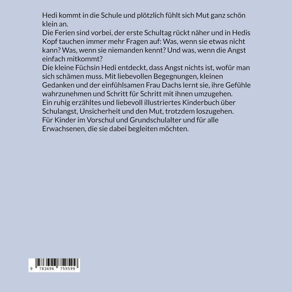 Produktbild: Hedi und die Angst im Schulranzen