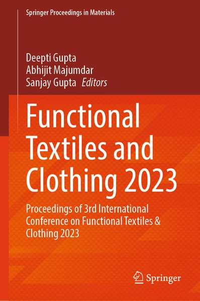 Produktbild: Functional Textiles and Clothing 2023