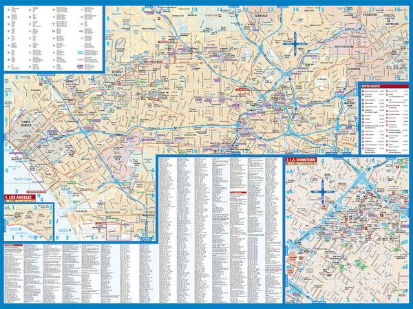 Produktbild: Los Angeles 1 : 17 000 / 1 : 60 000