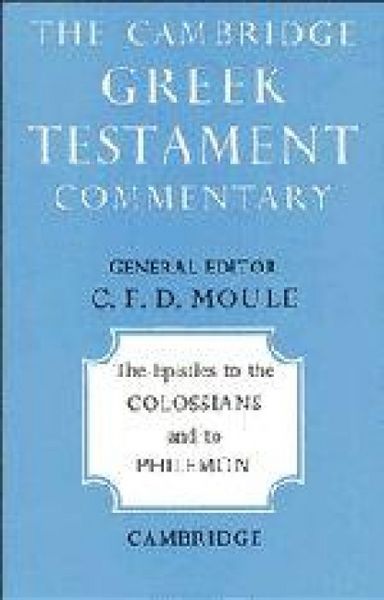 Produktbild: The Epistles to the Colossians and to Philemon