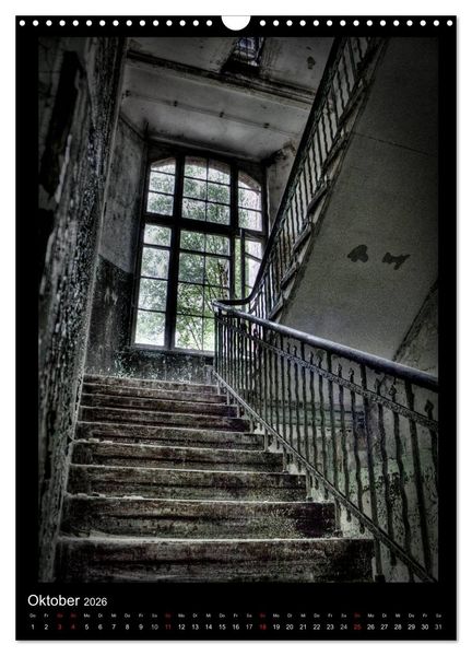 Produktbild: Lost Places Vergessene Orte (Wandkalender 2026 DIN A3 hoch), CALVENDO Monatskalender