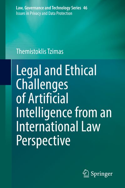 Produktbild: Legal and Ethical Challenges of Artificial Intelligence from an International Law Perspective