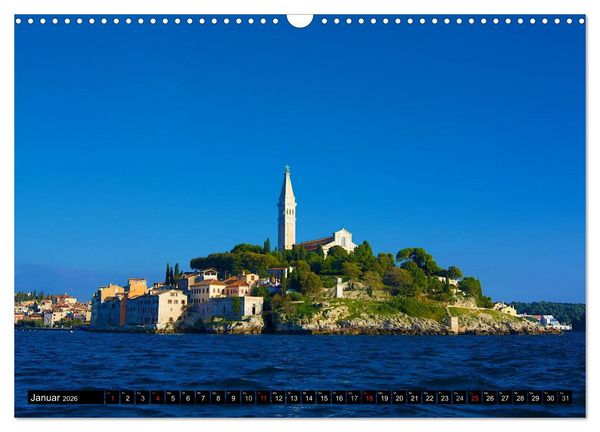 Produktbild: Rund um Rovinj (Wandkalender 2026 DIN A3 quer), CALVENDO Monatskalender
