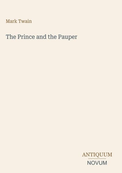 Produktbild: The Prince and the Pauper