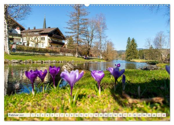 Produktbild: Ein Spaziergang durch Fischen im Allg&auml;u (Wandkalender 2027 DIN A2 quer), CALVENDO Monatskalender