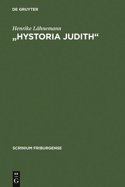 Produktbild: "Hystoria Judith"