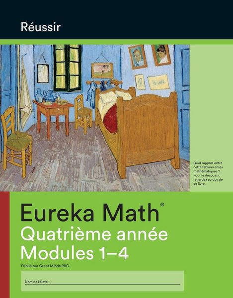 Produktbild: French - Eureka Math Grade 4 Succeed Workbook #1 (Module 1-4)