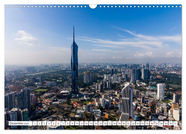 Produktbild: Kuala Lumpur einfach liebenswert (Wandkalender 2026 DIN A3 quer), CALVENDO Monatskalender