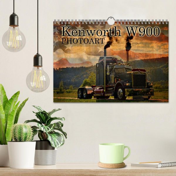 Produktbild: Kenworth W900 PHOTOART (Wandkalender 2026 DIN A4 quer), CALVENDO Monatskalender