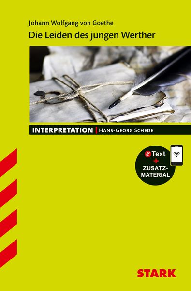 Produktbild: STARK Goethe: Die Leiden des jungen Werther - Deutsch - Interpretationen