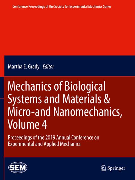 Produktbild: Mechanics of Biological Systems and Materials & Micro-and Nanomechanics, Volume 4