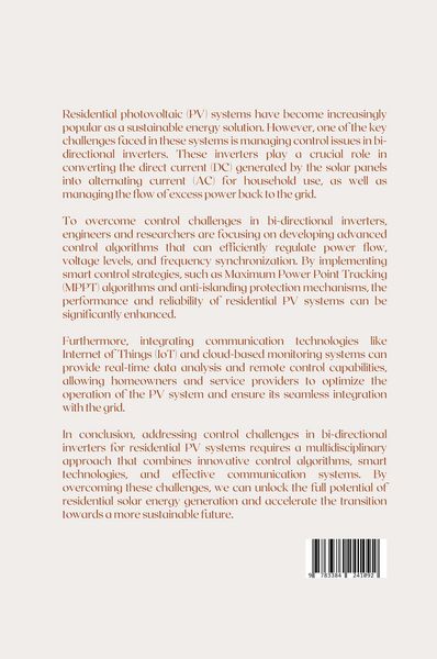 Produktbild: Smarter Solar Systems: Optimizing Power Flow and Backup with Advanced Inverters