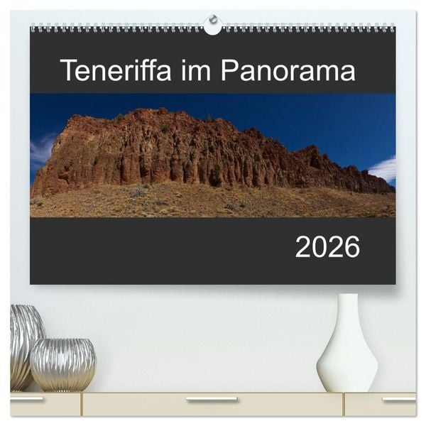 Produktbild: Teneriffa im Panorama (hochwertiger Premium Wandkalender 2026 DIN A2 quer), Kunstdruck in Hochglanz