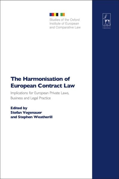 Produktbild: The Harmonisation of European Contract Law