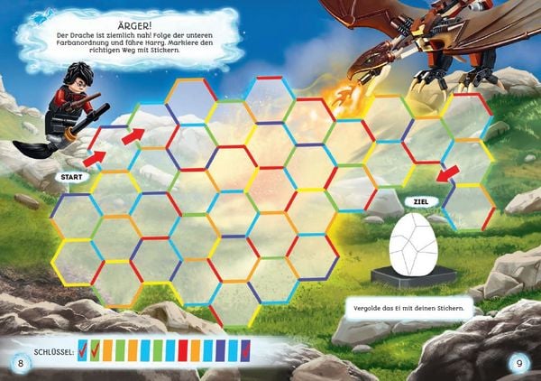 Produktbild: LEGO&reg; Harry Potter&trade; &ndash; Stickerabenteuer, Das trimagische Turnier