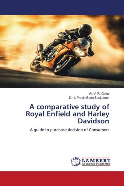 Produktbild: A comparative study of Royal Enfield and Harley Davidson