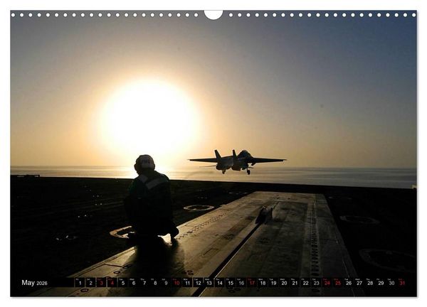 Produktbild: U.S. Aircraft - Fighting Jets (Wall Calendar 2026 DIN A3 landscape), CALVENDO 12 Month Wall Calendar