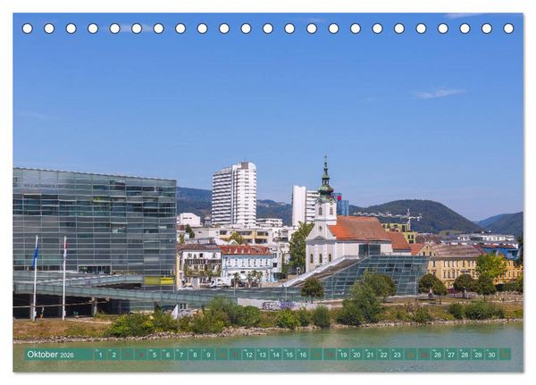 Produktbild: Donauufer im M&uuml;hlviertel (Tischkalender 2026 DIN A5 quer), CALVENDO Monatskalender