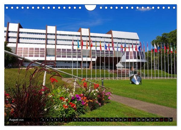 Produktbild: Stra&szlig;burg - Im Herzen Europas (Wandkalender 2026 DIN A4 quer), CALVENDO Monatskalender