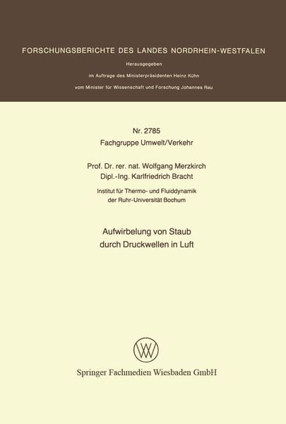 Produktbild: Aufwirbelung von Staub durch Druckwellen in Luft