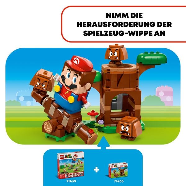 LEGO Super Mario Gumba-Spielplatz, Abenteuer-Spielset zum Sammeln 71433