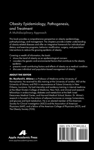 Produktbild: Obesity Epidemiology, Pathogenesis, and Treatment