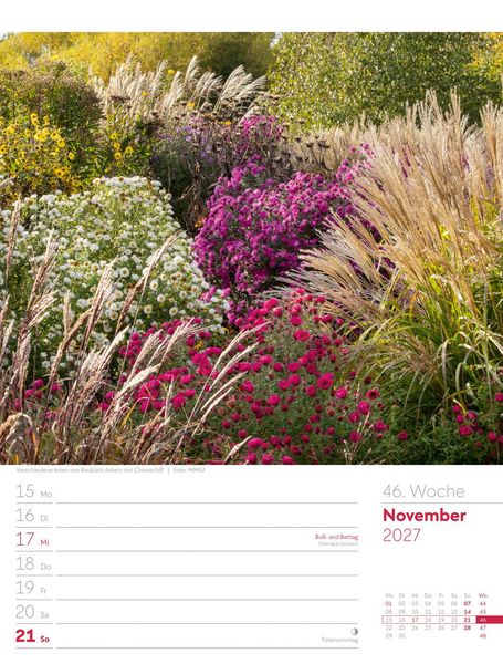 Produktbild: Gartengl&uuml;ck Wochenplaner Kalender 2027
