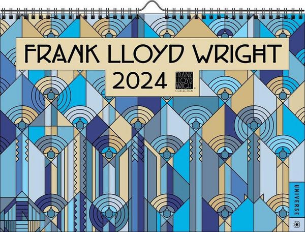 Produktbild: Frank Lloyd Wright Foundation: Frank Lloyd Wright 2024 Wall