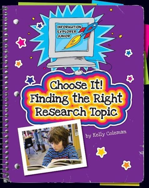 Produktbild: Choose It! Finding the Right Research Topic