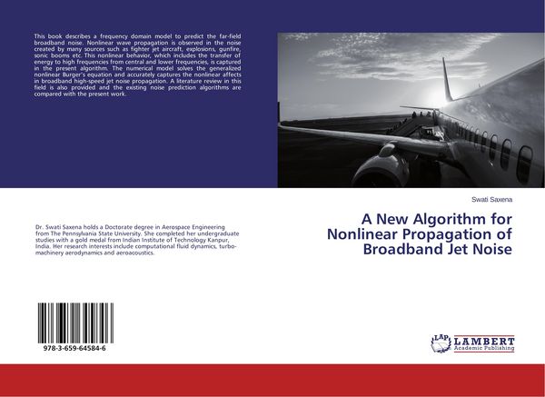 Produktbild: A New Algorithm for Nonlinear Propagation of Broadband Jet Noise