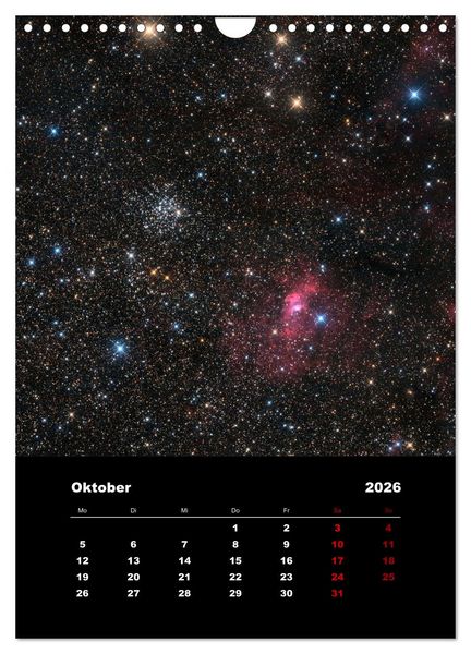 Produktbild: Das Universum (Wandkalender 2026 DIN A4 hoch), CALVENDO Monatskalender