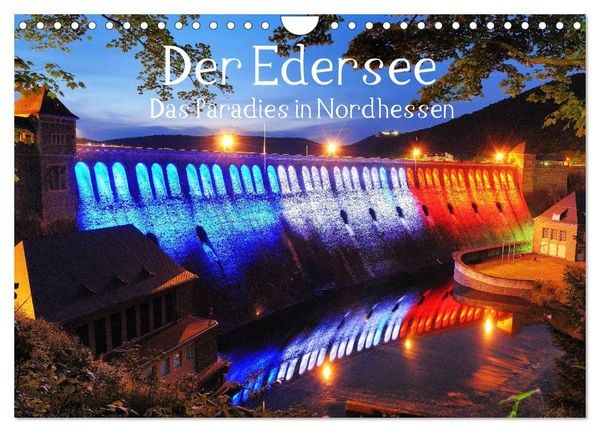 Produktbild: Der Edersee - Das Paradies in Nordhessen (Wandkalender 2026 DIN A4 quer), CALVENDO Monatskalender