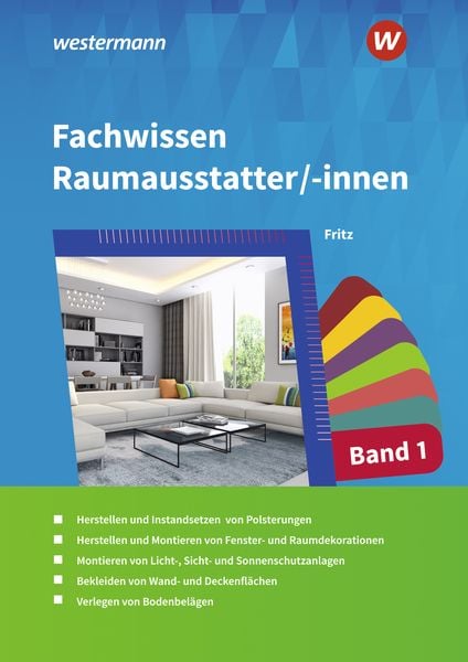 Produktbild: Fachwissen für Raumausstatter/-innen 1. Schulbuch