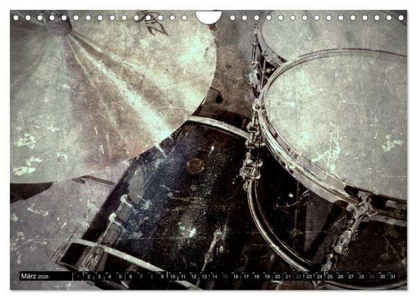 Produktbild: Musik im Fokus (Wandkalender 2026 DIN A4 quer), CALVENDO Monatskalender