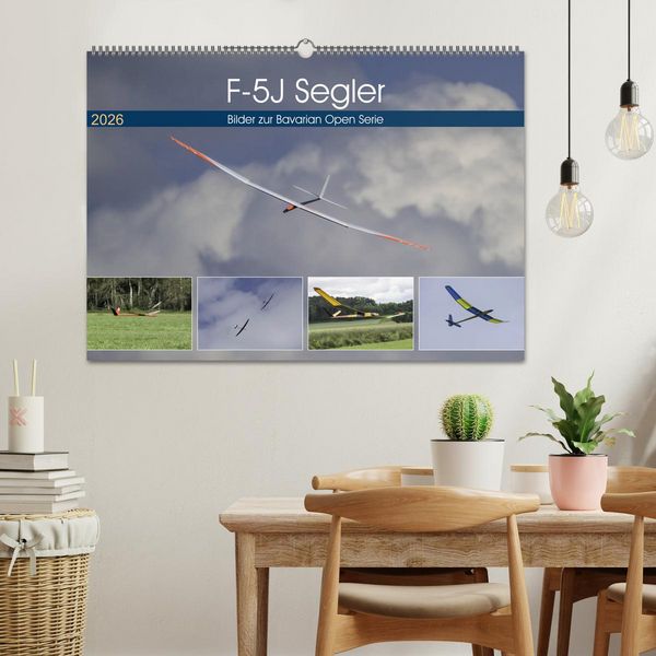 Produktbild: F-5J Segler, Bilder zur Bavarian Open Serie (Wandkalender 2026 DIN A2 quer), CALVENDO Monatskalender