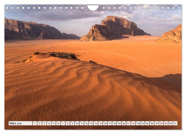Produktbild: W&uuml;stenlandschaften (Wandkalender 2026 DIN A4 quer), CALVENDO Monatskalender