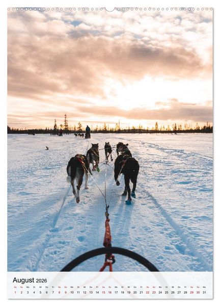 Produktbild: Finnland - Winter Wunderland (Wandkalender 2026 DIN A2 hoch), CALVENDO Monatskalender