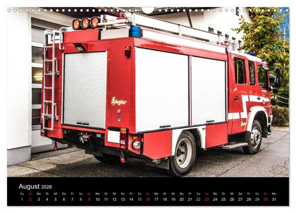Produktbild: Einsatzfahrzeuge - Bayern (Wandkalender 2026 DIN A3 quer), CALVENDO Monatskalender