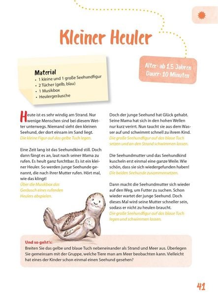 Produktbild: Das Krippen-Jahreszeitenbuch: Geschichtens&auml;ckchen