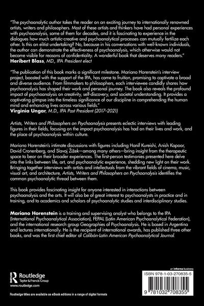 Produktbild: Artists, Writers and Philosophers on Psychoanalysis