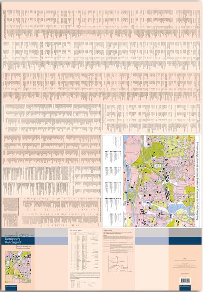 Produktbild: Stadtplan v. Koenigsberg Stand 1931