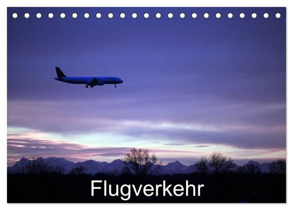 Produktbild: Flugverkehr (Tischkalender 2026 DIN A5 quer), CALVENDO Monatskalender