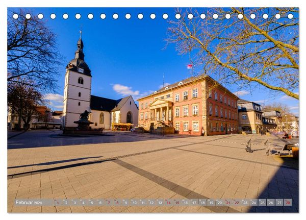 Produktbild: Ein Blick auf Detmold (Tischkalender 2026 DIN A5 quer), CALVENDO Monatskalender