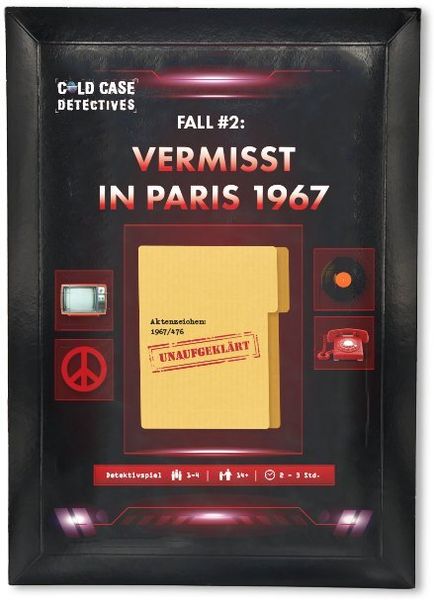 Produktbild: Cold Case Detectives - Vermisst in Paris 1967