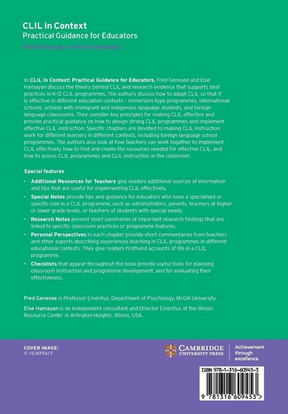 Produktbild: CLIL in Context Practical Guidance for Educators