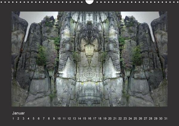 Produktbild: Spiegelwelten - die Externsteine (Wandkalender immerw&auml;hrend DIN A3 quer)